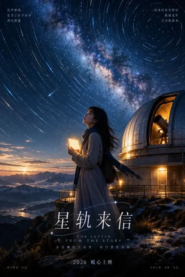 光年之外的信 竖版影视海报