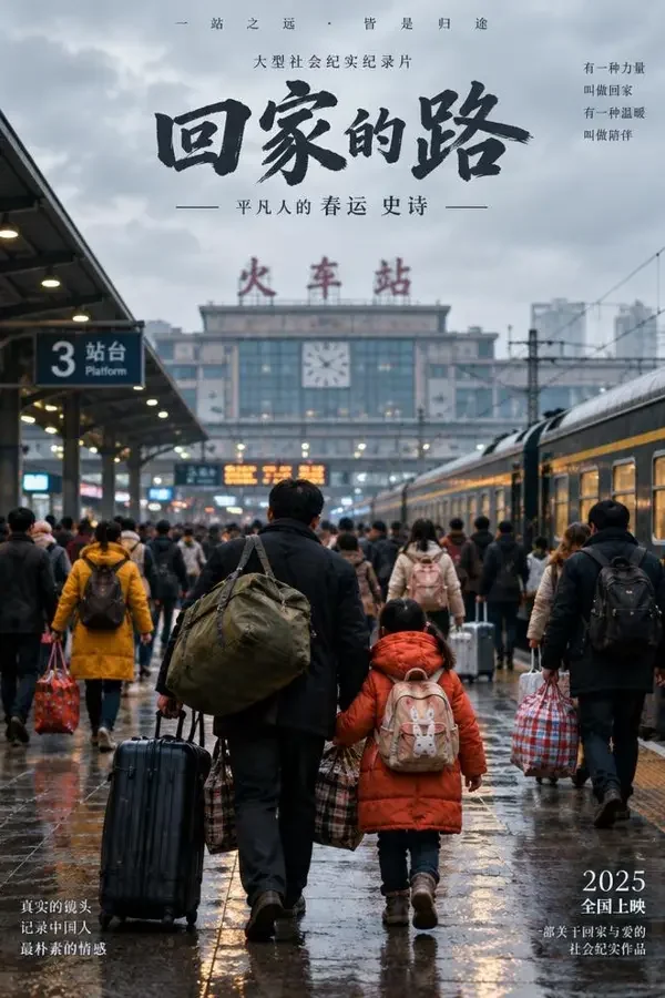迁徙 竖版影视海报