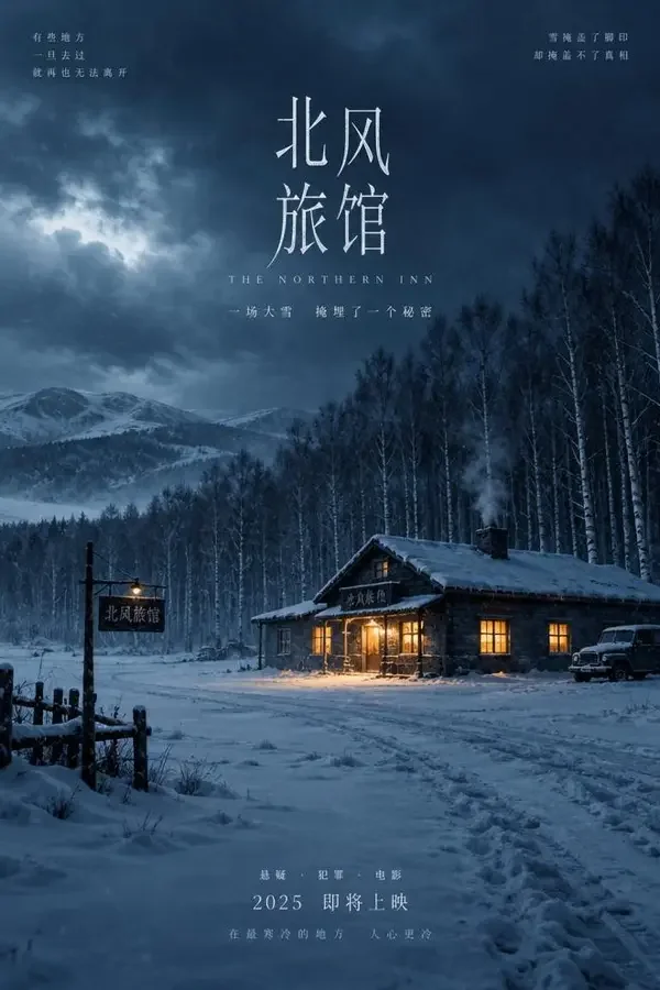 北方苍茫 竖版影视海报